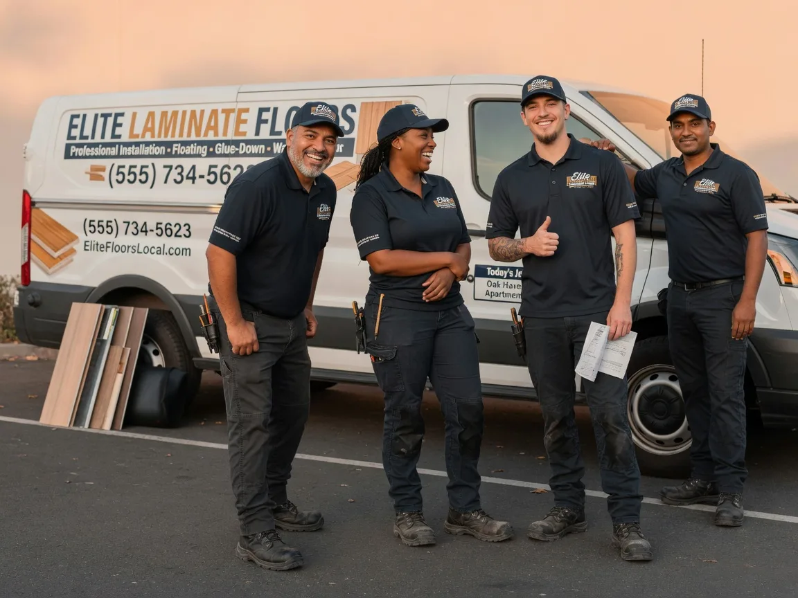 Laminate flooring installation company in Saint Louisville, OH